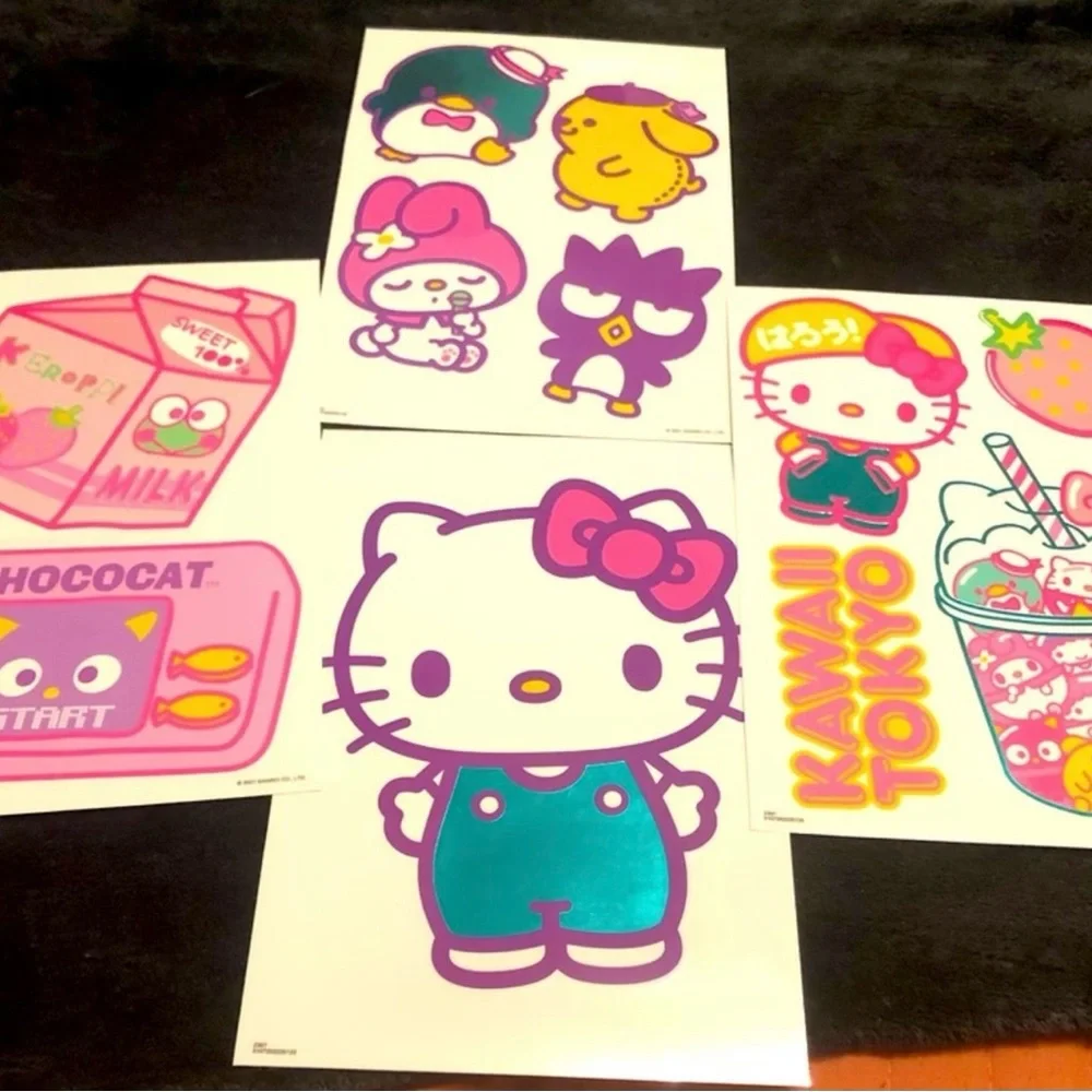 Hello Kitty device decals NWT